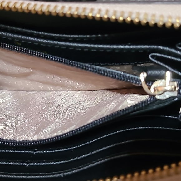 Kate Spade ♠️ Large Continental Crosshatch Cow-leather Wallet - Picture 12 of 15